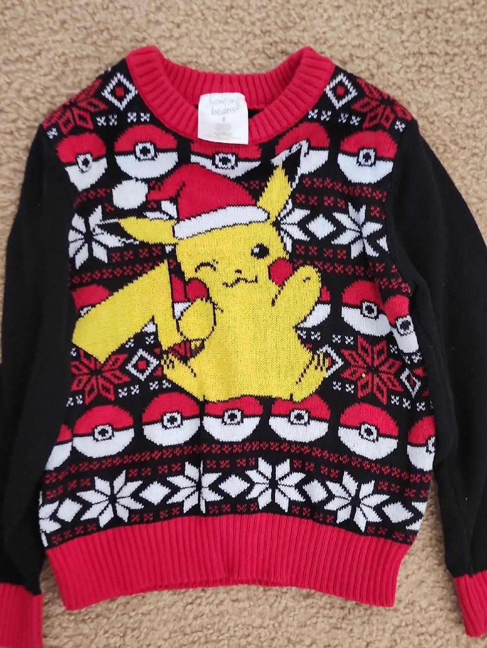 Pikachu Holiday Knit Sweater